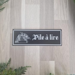 Plaque de Genre (Chainettes argentées)