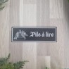 Plaque de Genre (Chainettes argentées)
