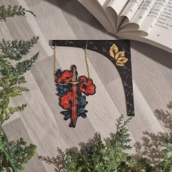 Angle dague coquelicot