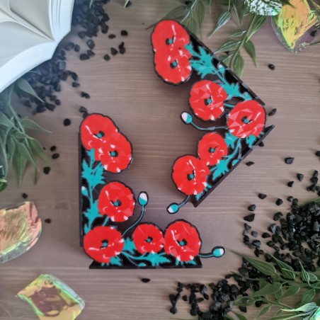 Angles Fleur de Coquelicots