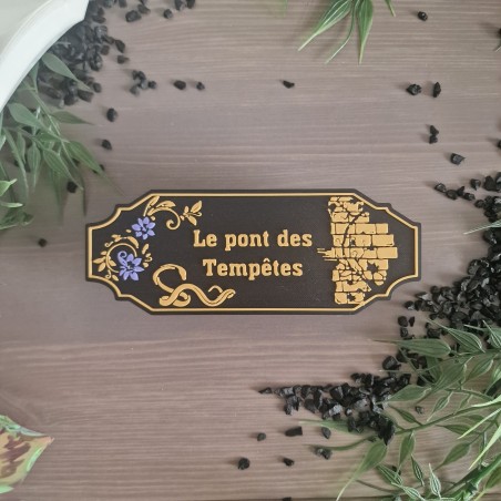 Plaque Le pont des Tempêtes