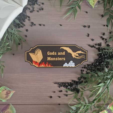 Plaque Gods And Monsters