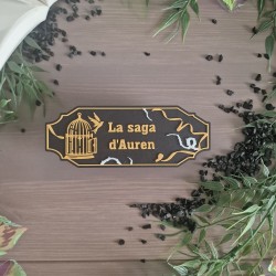 Plaque La Saga d'Auren