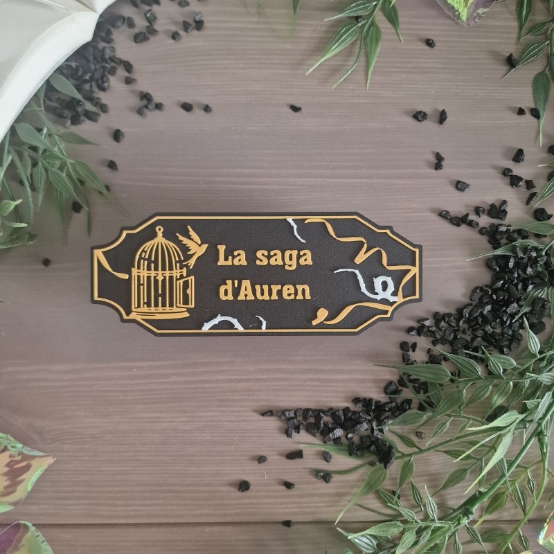 Plaque La Saga d'Auren