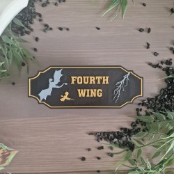 Plaque Fourth Wing