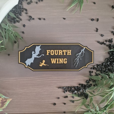 Plaque Fourth Wing