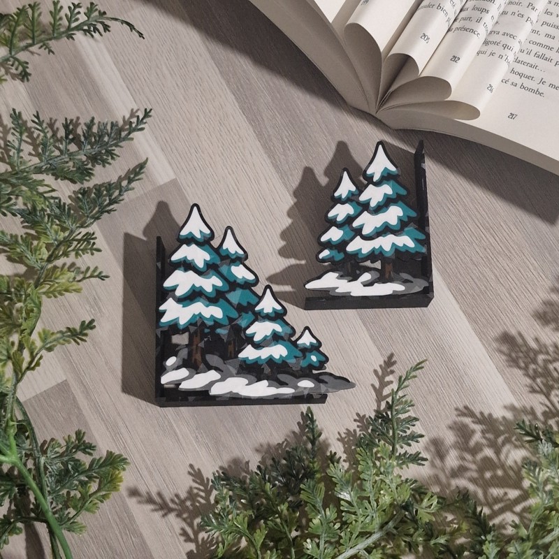 Angles Sapins Enneigés