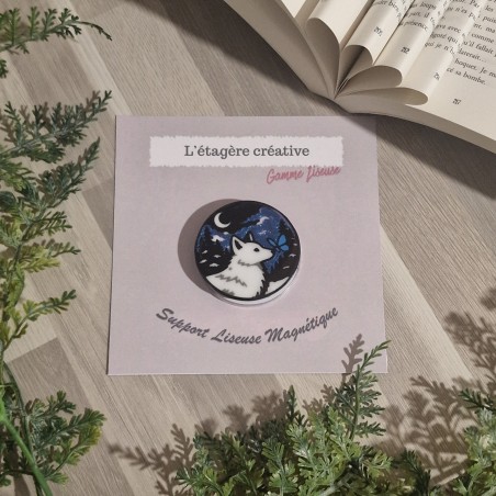 Support Liseuse Magnétique Renard polaire