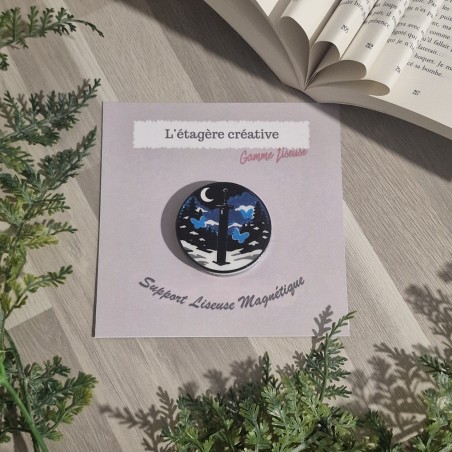 Support Liseuse Magnétique Epée neige