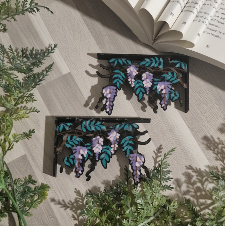 Angles Fleur de Glycines